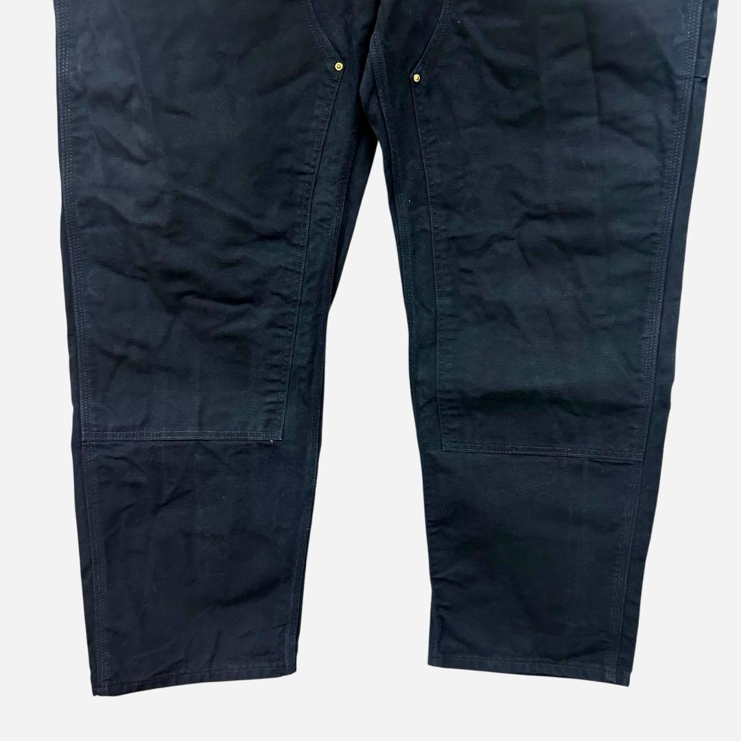 ◾️カーハート◾️made in USA ◾️ブラック◾️ダブルニーペインターパンツ◾️