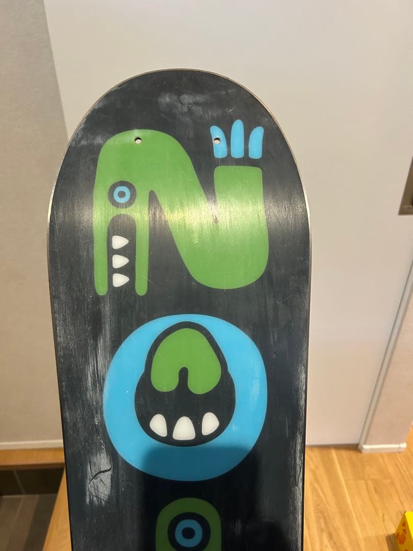 Burton スノーボード モンスター柄