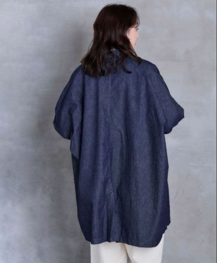 SETTO セット マーケットジャケット インディゴ デニム コートアウター