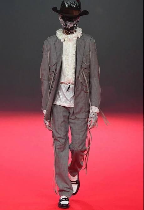 パンツ MASU bone trousers 23ss