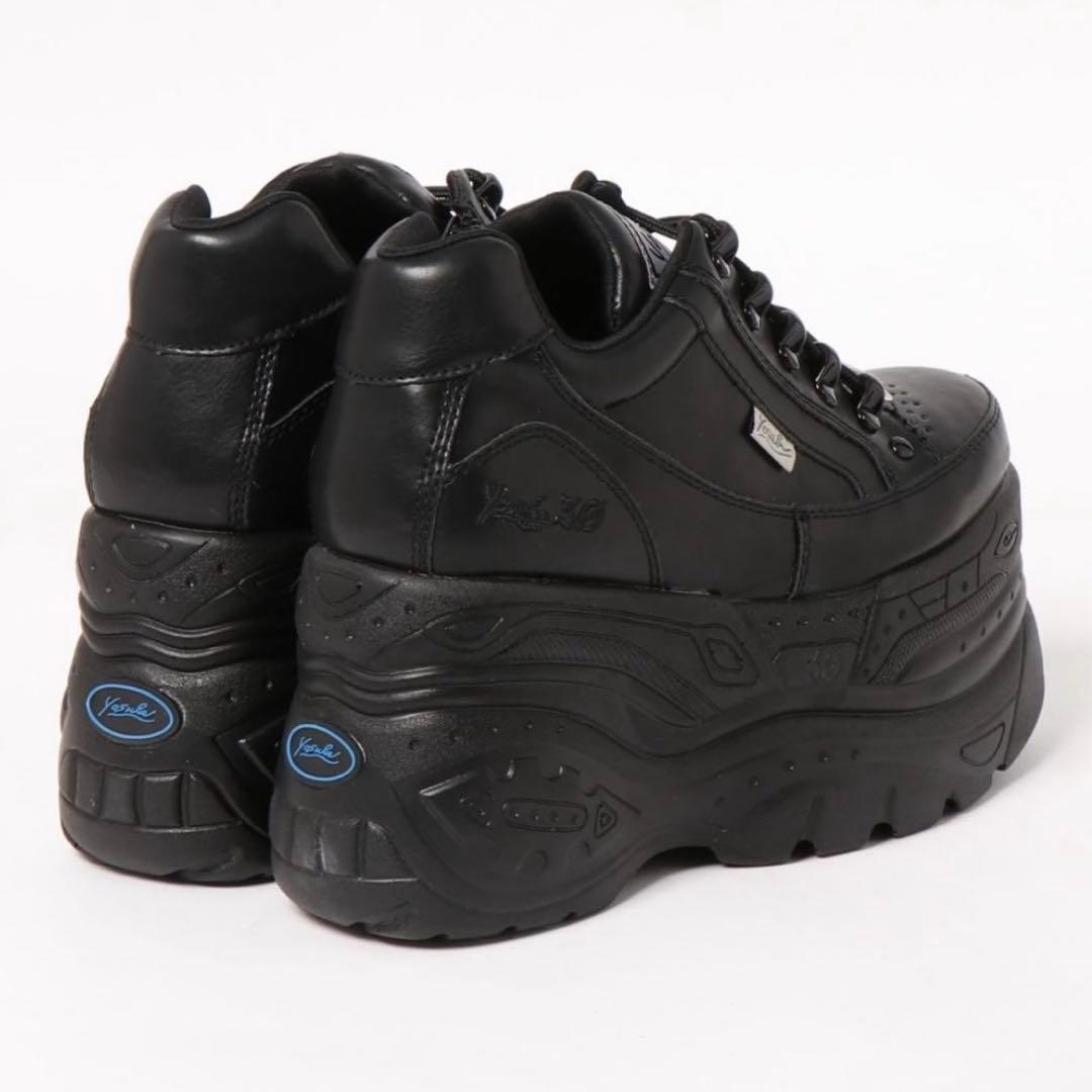 YOSUKEヨースケ厚底レースアップスニーカー