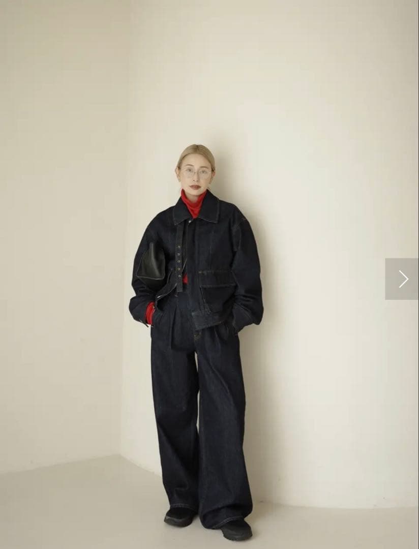 完売品CREDONA TWO POCKET DENIM JACKET