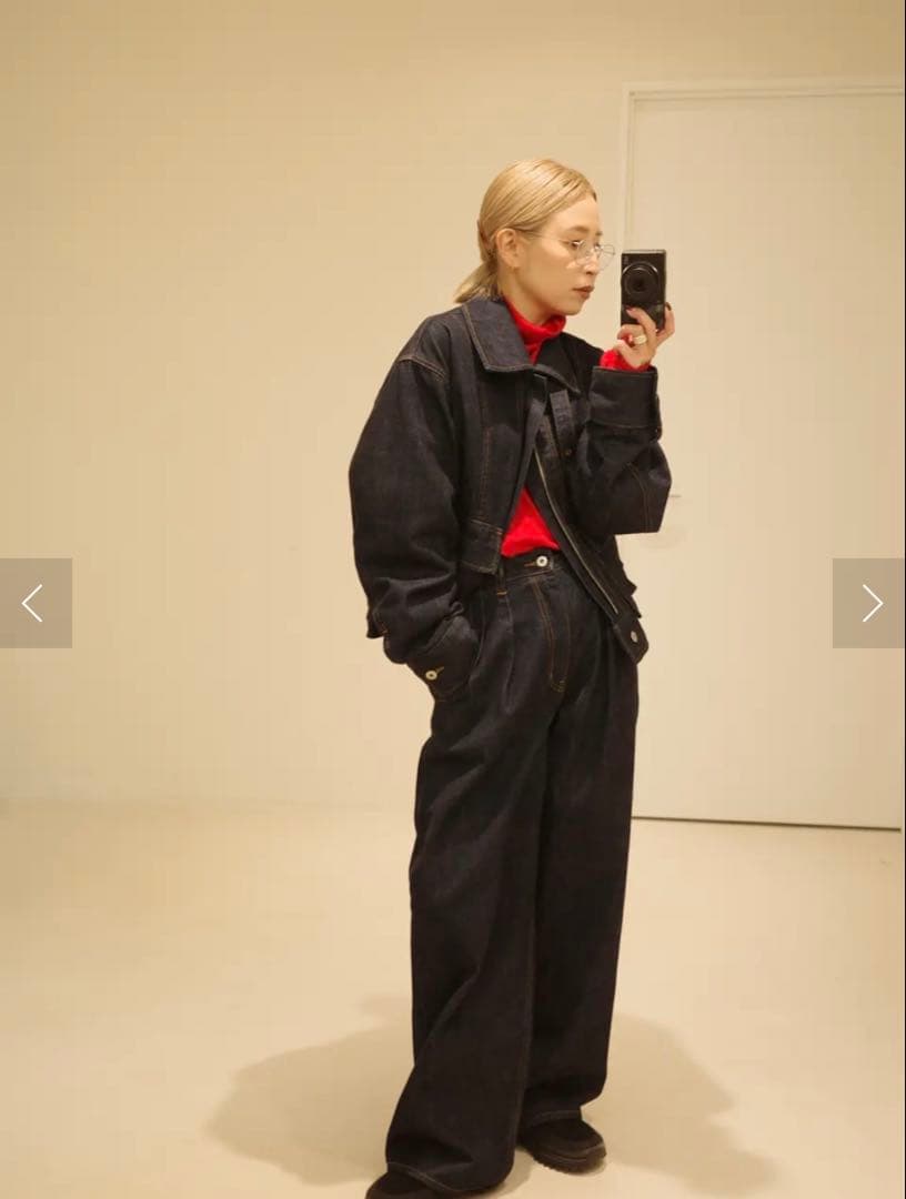 完売品CREDONA TWO POCKET DENIM JACKET