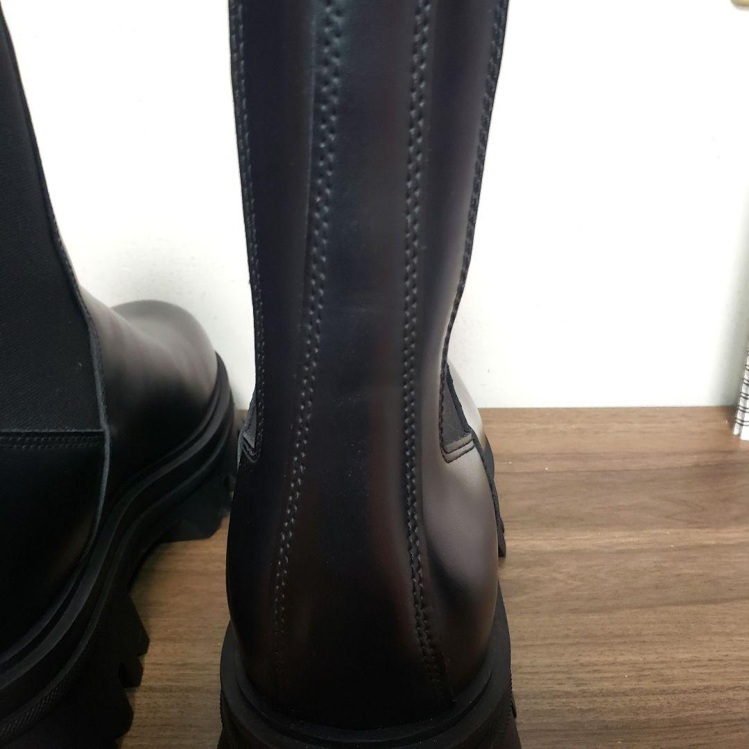 ZARA チャンキーチェルシー サイドゴアブーツ 27cm 厚底
