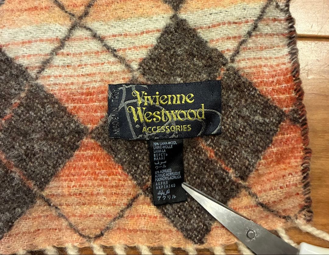 ヴィヴィアンウエストウッド　vivienne west wood マフラー 4枚