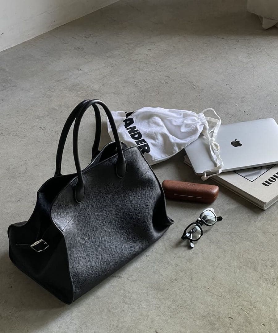 バッグ JISTORY SIDE BELT BOSTON BAG / BLACK