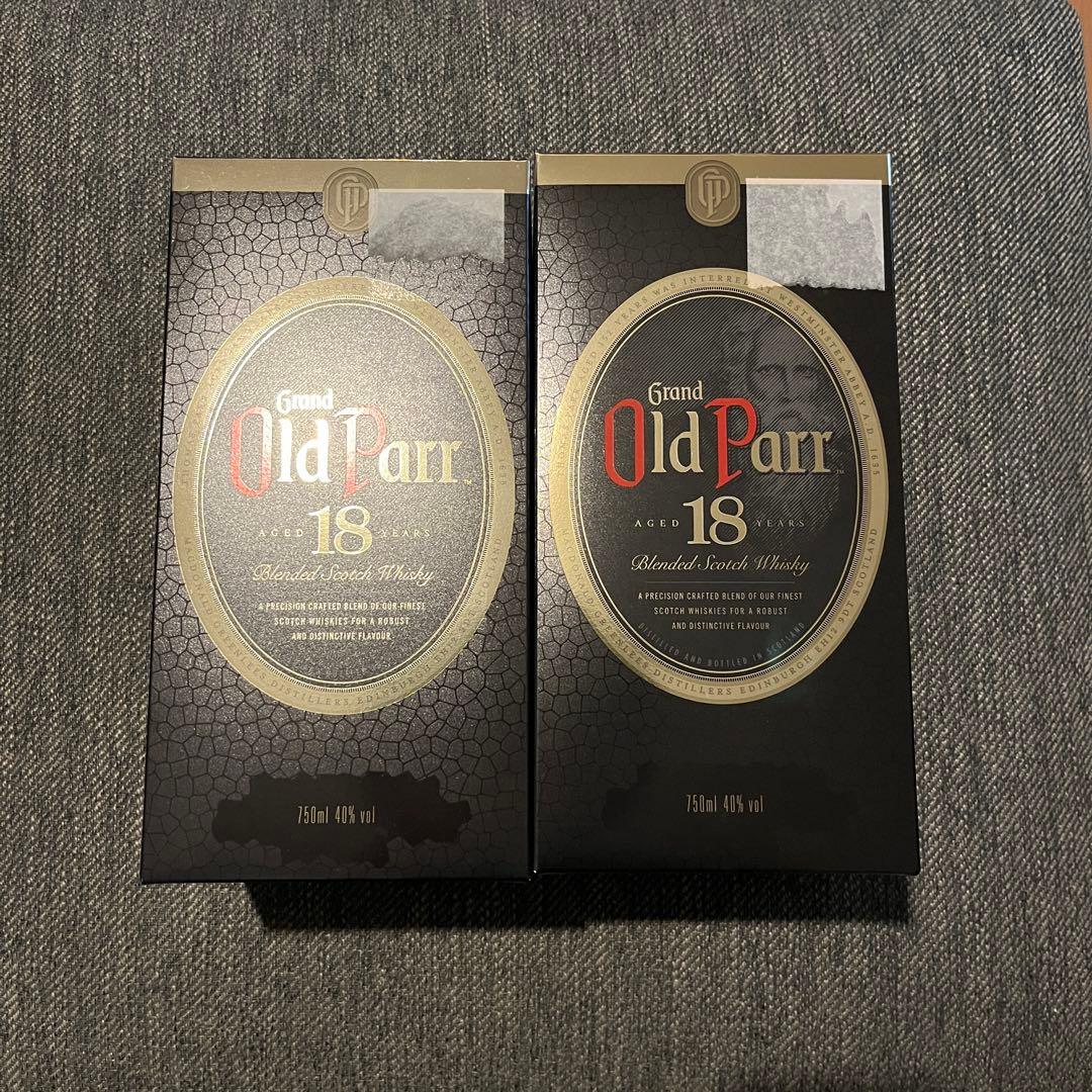 M3さん専用　オールドパー 18年 正規品 箱付き 750ml×2本