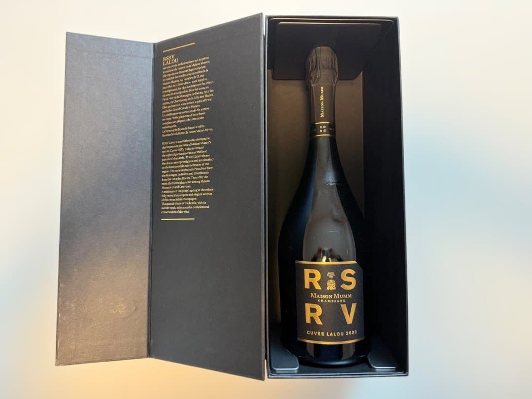 Maison Mumm Cuvée Lalou 2008 RSRVシャンパーニュ