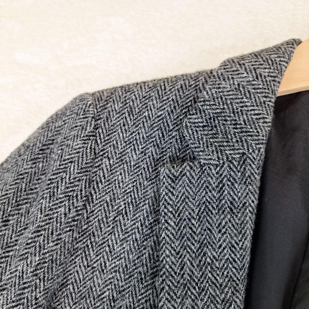 トゥモローランド　ハリスツイード　テーラードジャケット　ヘリンボーン　46