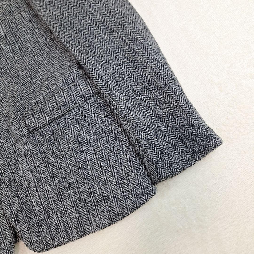 トゥモローランド　ハリスツイード　テーラードジャケット　ヘリンボーン　46