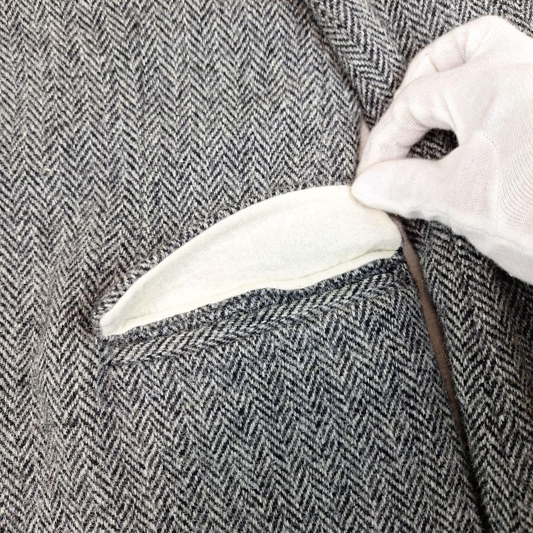 トゥモローランド　ハリスツイード　テーラードジャケット　ヘリンボーン　46