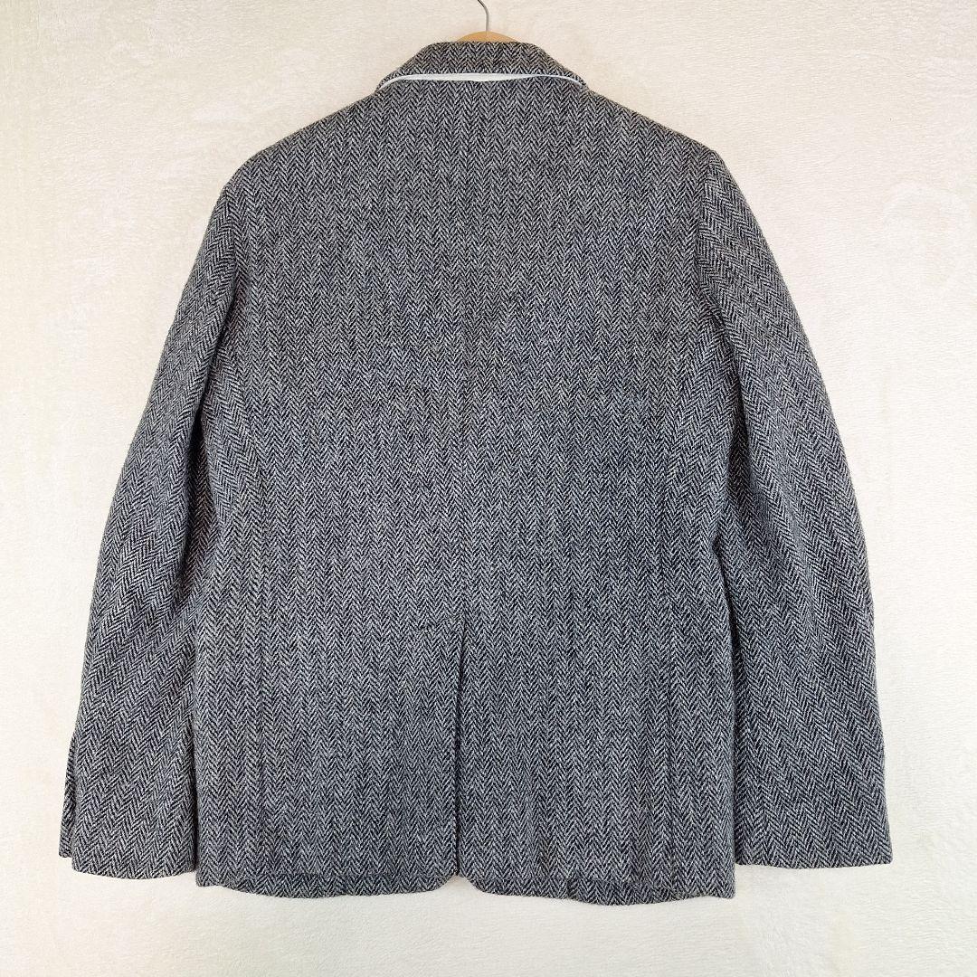 トゥモローランド　ハリスツイード　テーラードジャケット　ヘリンボーン　46