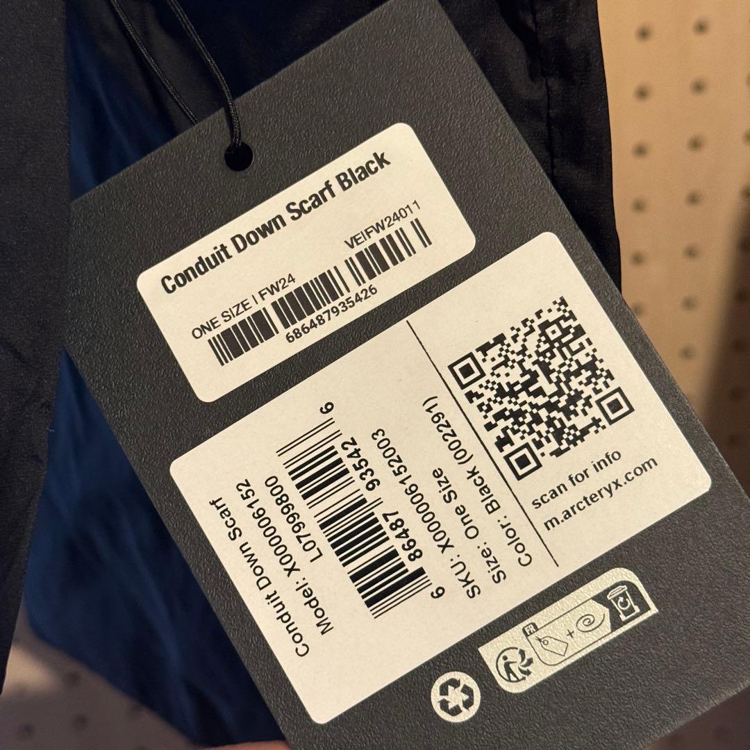 小物 VEILANCE Conduit Down Scarf