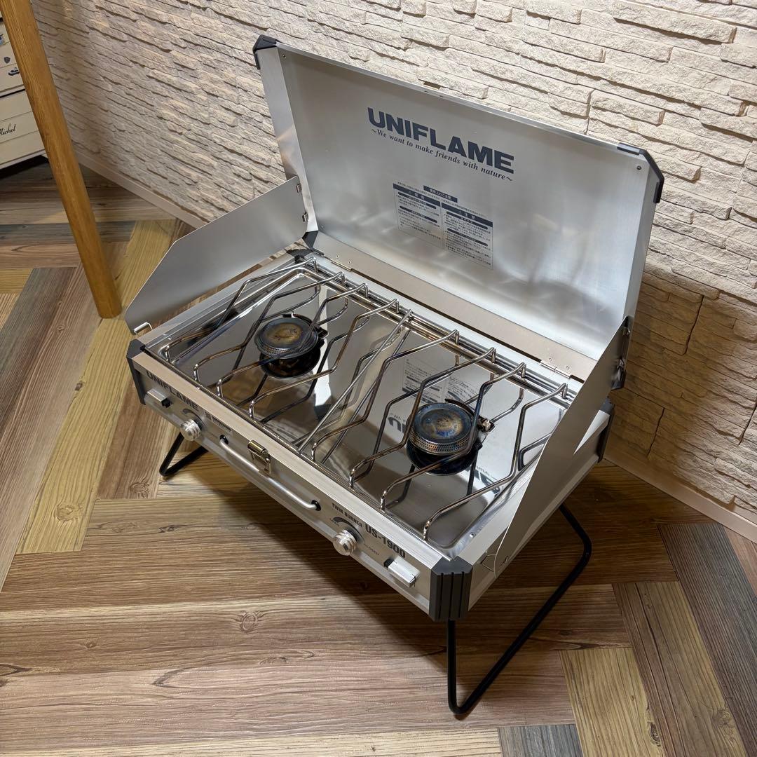 【✨初売り✨】UNIFLAME ツーバーナーコンロ US-1900