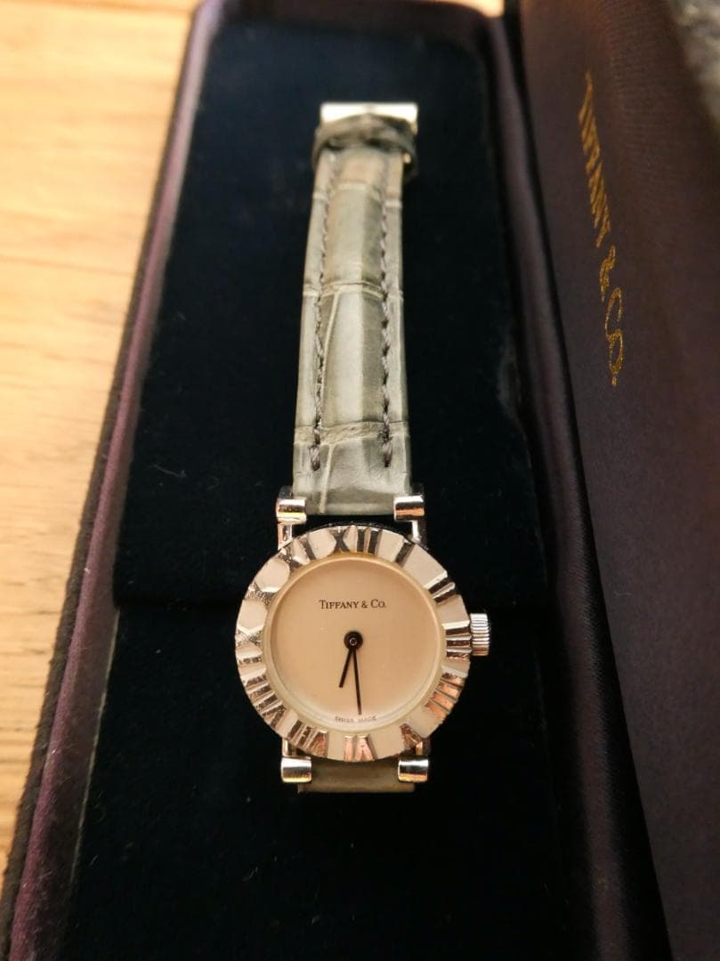 ティファニー アトラス腕時計 ＊美品・保証書付（電池交換：2025年11月）