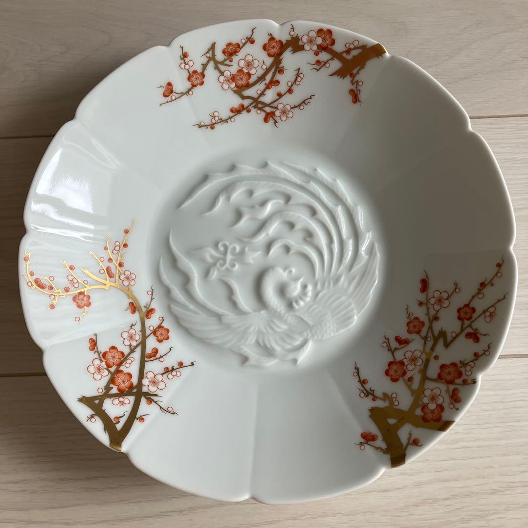 専用商品　深川製磁　紅白梅十二方割　飾皿