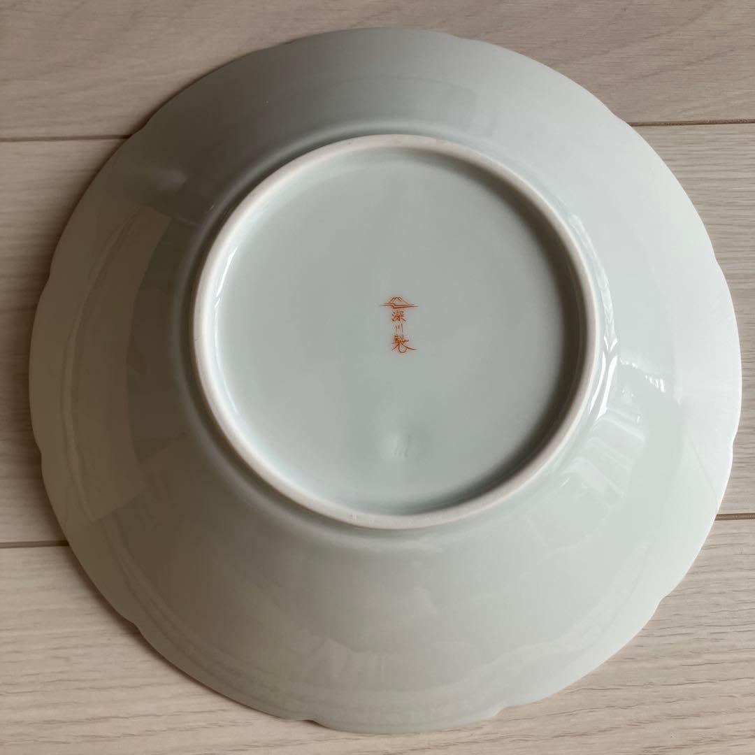 専用商品　深川製磁　紅白梅十二方割　飾皿