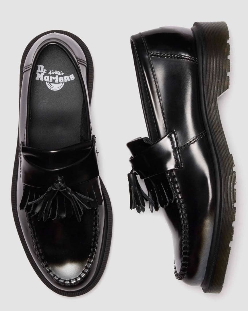 Dr. Martens ADRIAN ブラック ローファー UK9 28cm
