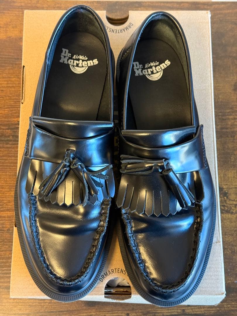 Dr. Martens ADRIAN ブラック ローファー UK9 28cm