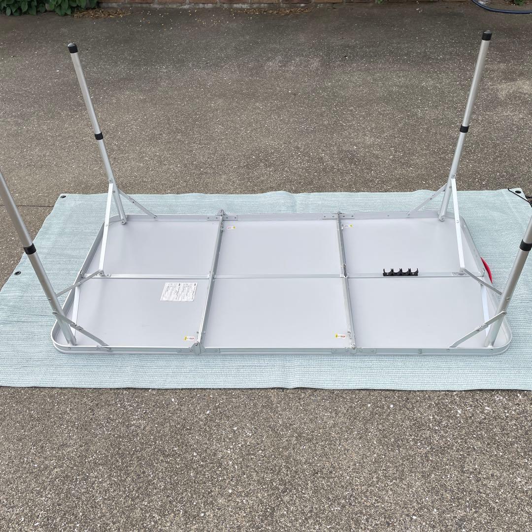 《コールマン》ナチュラルモザイクリビングテーブル140cm バーベキュー