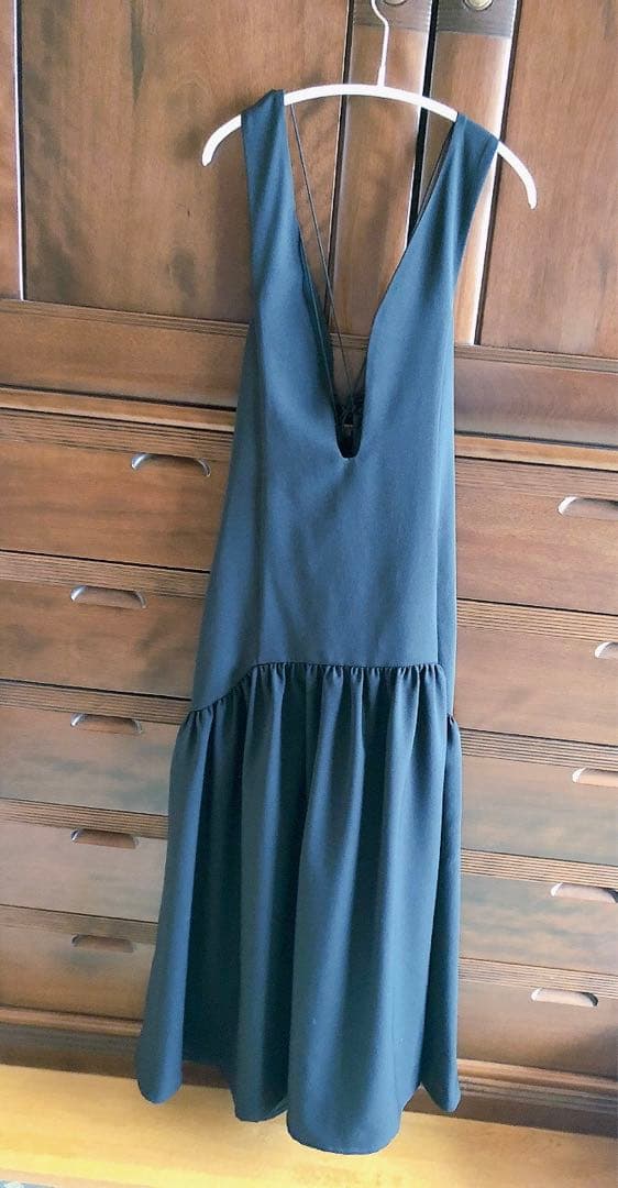 【アオキ】ハグニット& Gather Camisole Dress