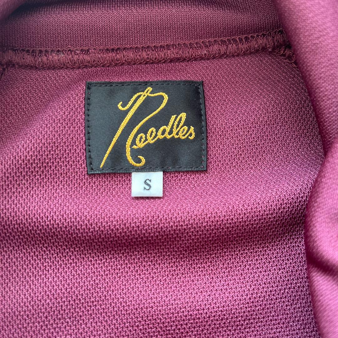 ニードルズ　トラックジャージ　ワインレッド　パープル