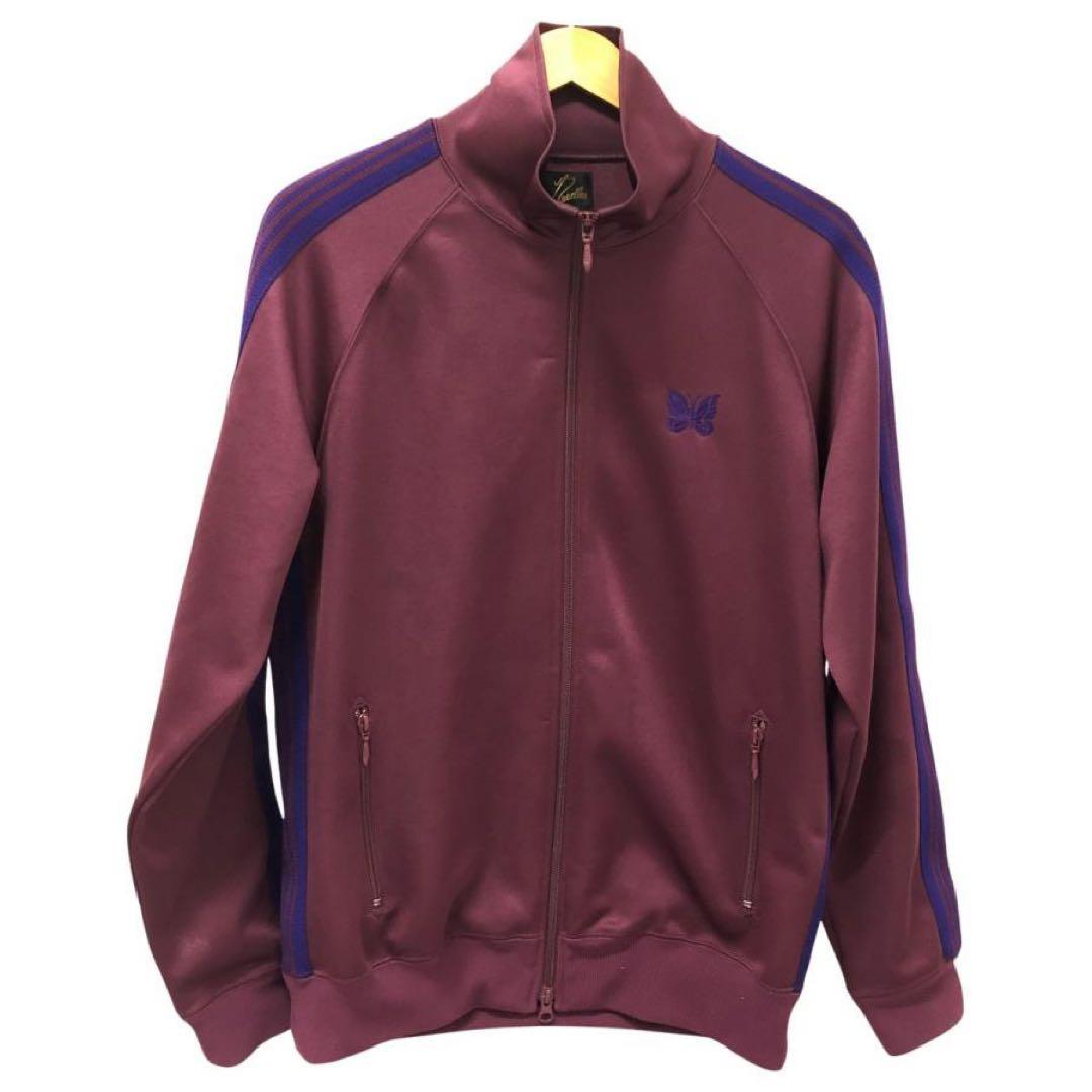 ニードルズ　トラックジャージ　ワインレッド　パープル