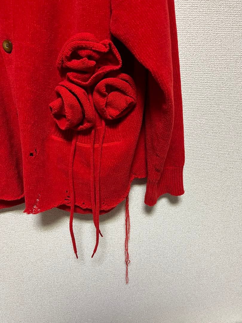 T*l様 doublet FLOWER CORSAGE CARDIGAN