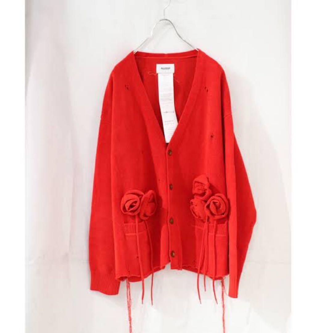 T*l様 doublet FLOWER CORSAGE CARDIGAN