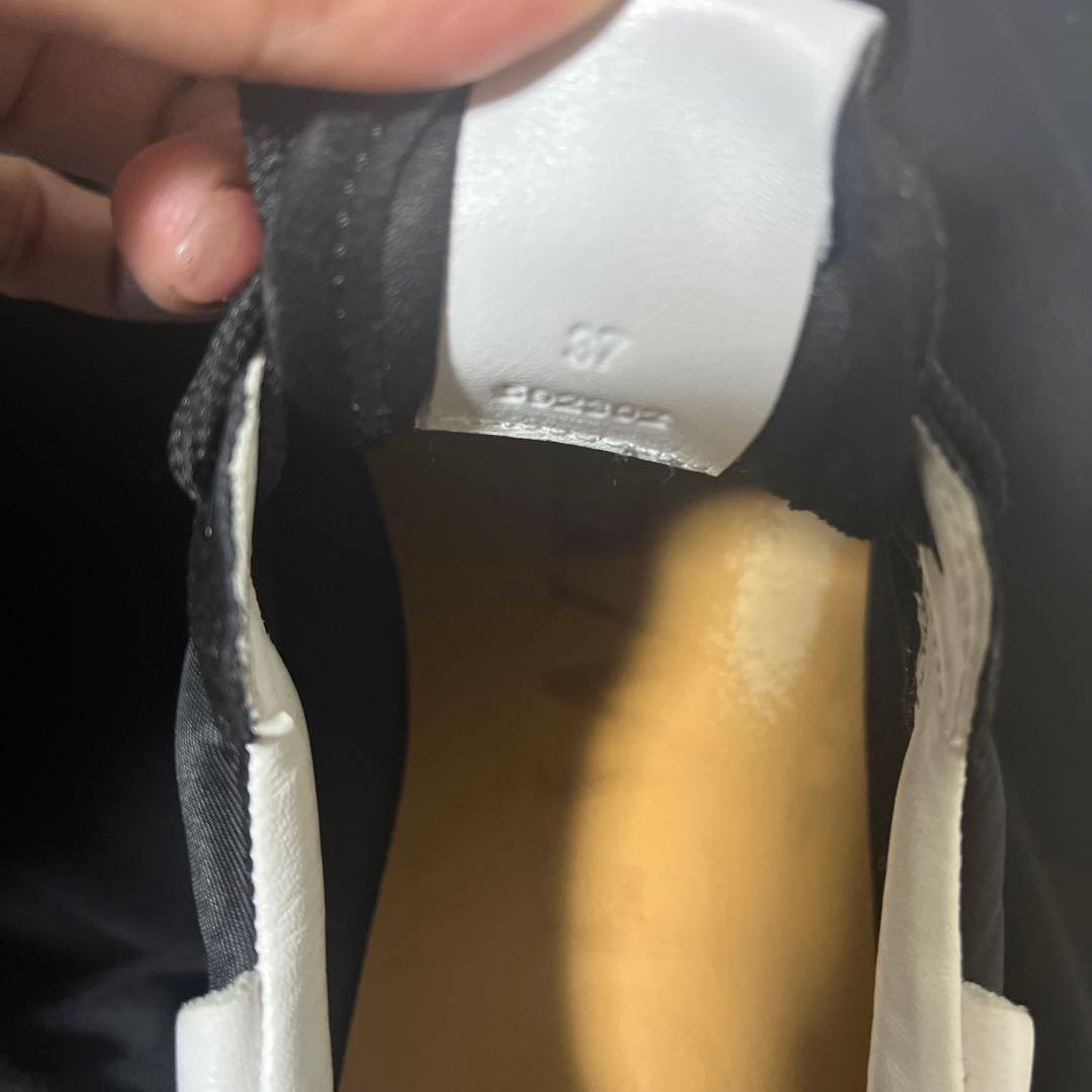 LOEWE スエード ナイロン スニーカー