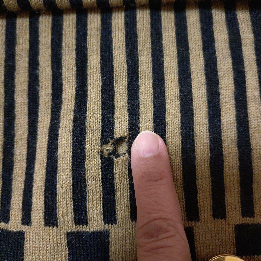 FENDI ストライプ ロゴマフラー 42