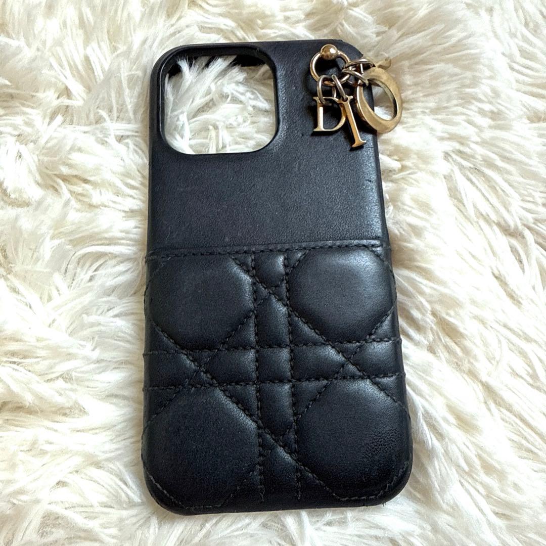 Dior iPhone13pro ケース　ディオール　ブラック
