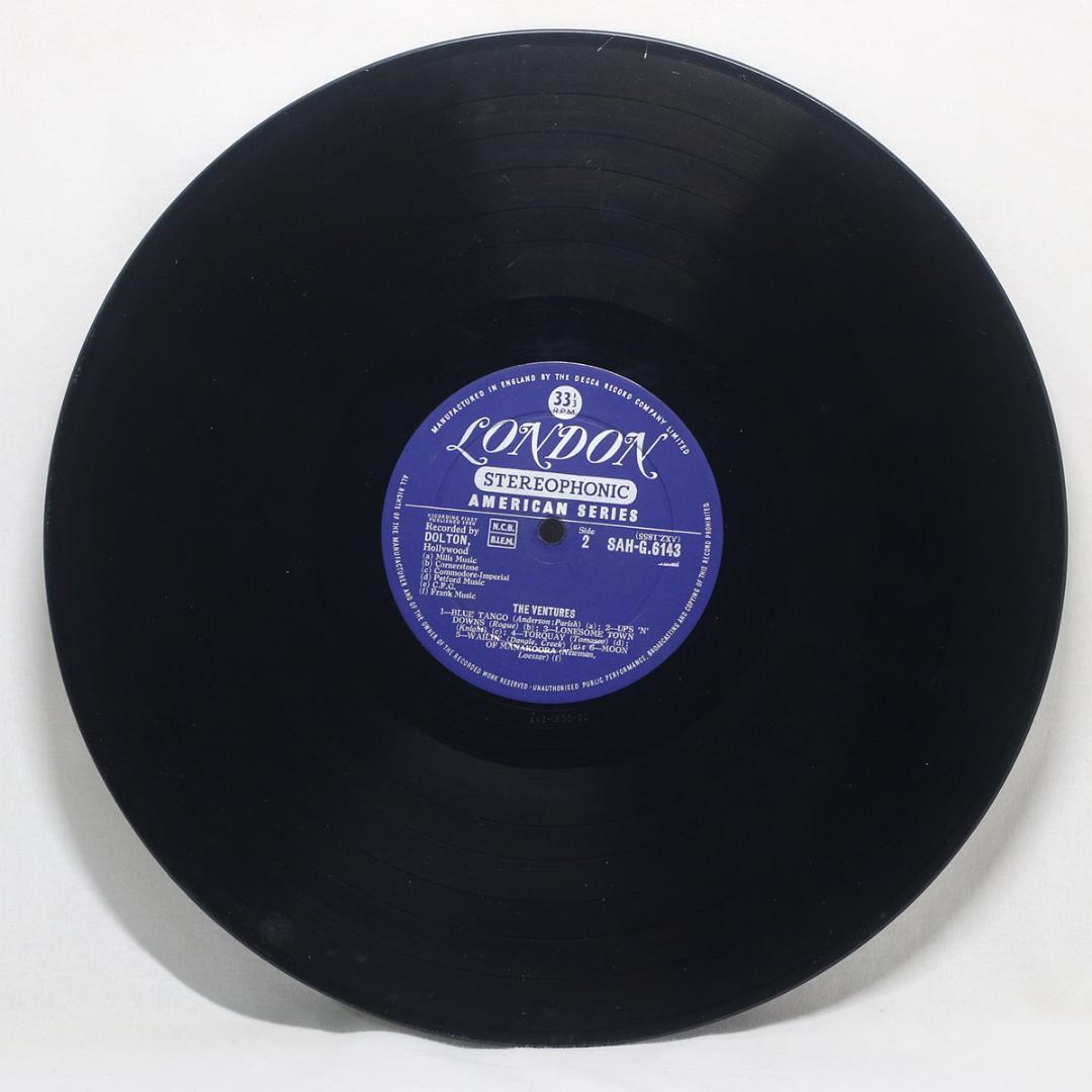 英LP The Ventures ステレオ初期UK盤 Stereo ジャケット悪