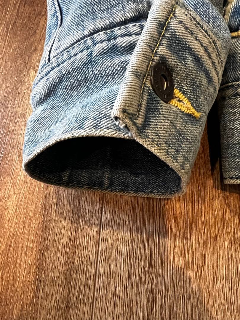 レア✨　【Stussy × Lee】ストゥーシー リー ボア デニムジャケット