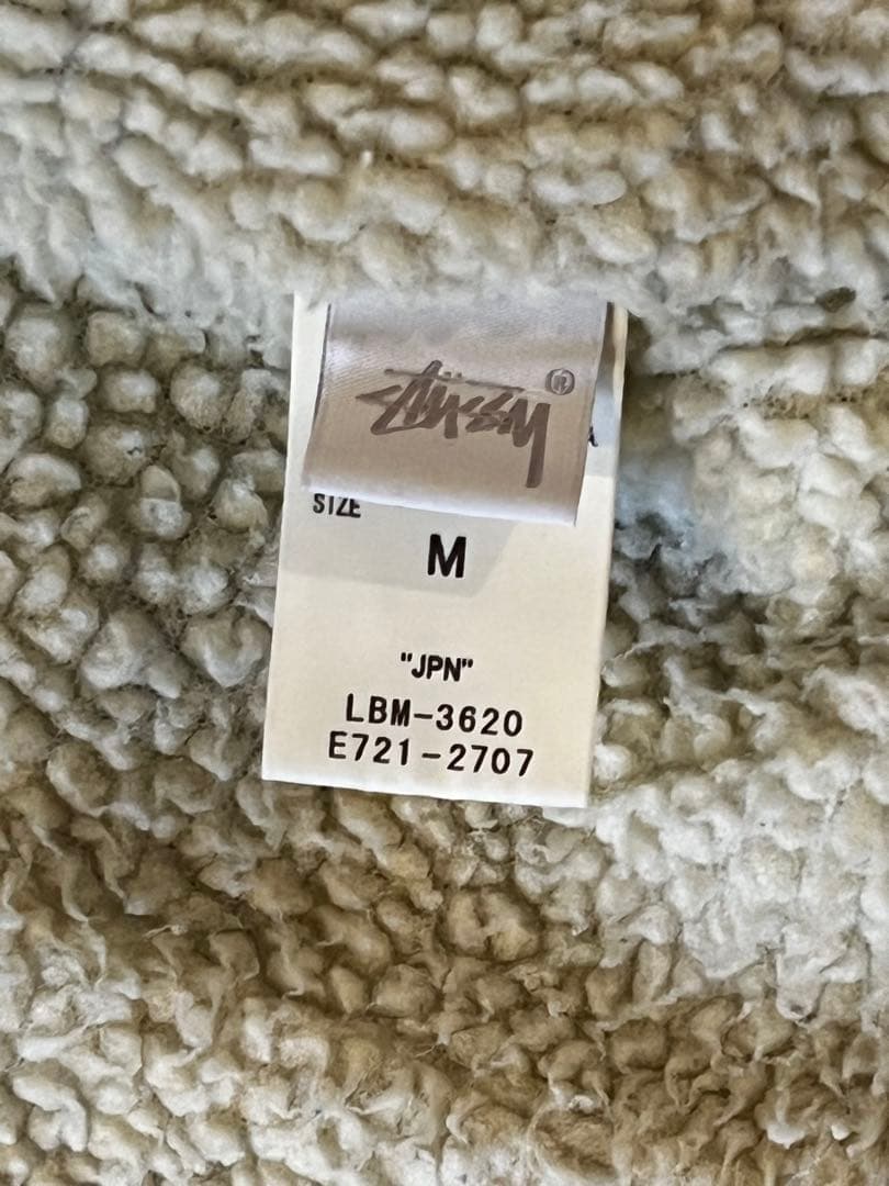 レア✨　【Stussy × Lee】ストゥーシー リー ボア デニムジャケット