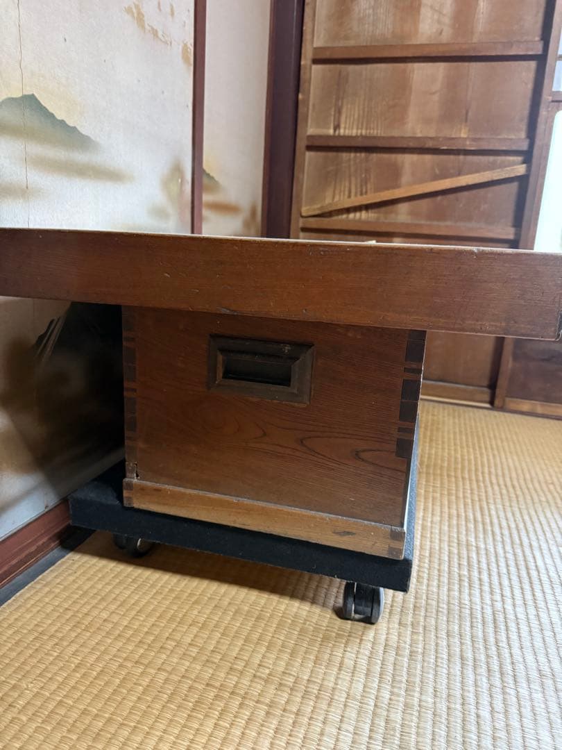 囲炉裏テーブル　レトロ