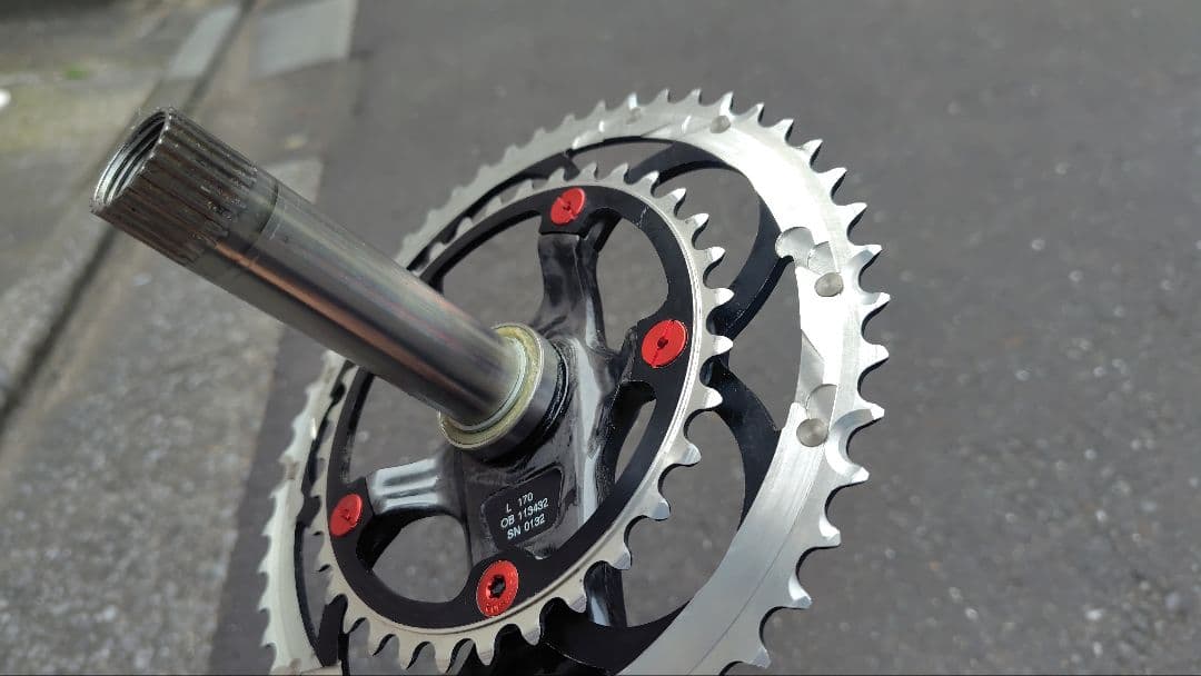 カンパニョーロ　ケンタウル　カーボンクランクセット10s 50/34