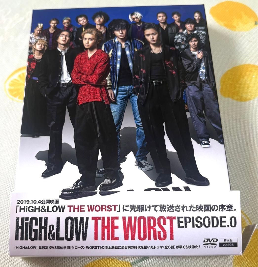 HiGH&LOW HiGH&LOW THE WORST DVDまとめ売り