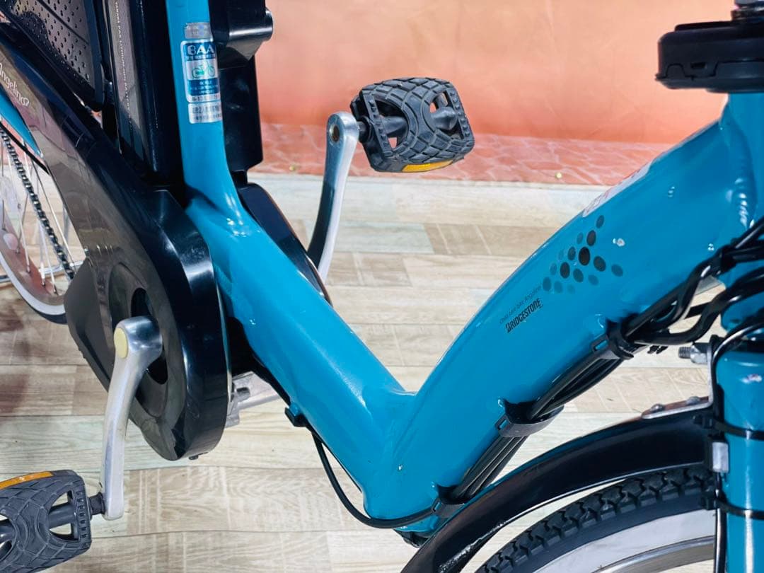 破格！アンジェリーノ26インチ⭐️ブリヂストン子供乗せ電動アシスト自転車Y2266