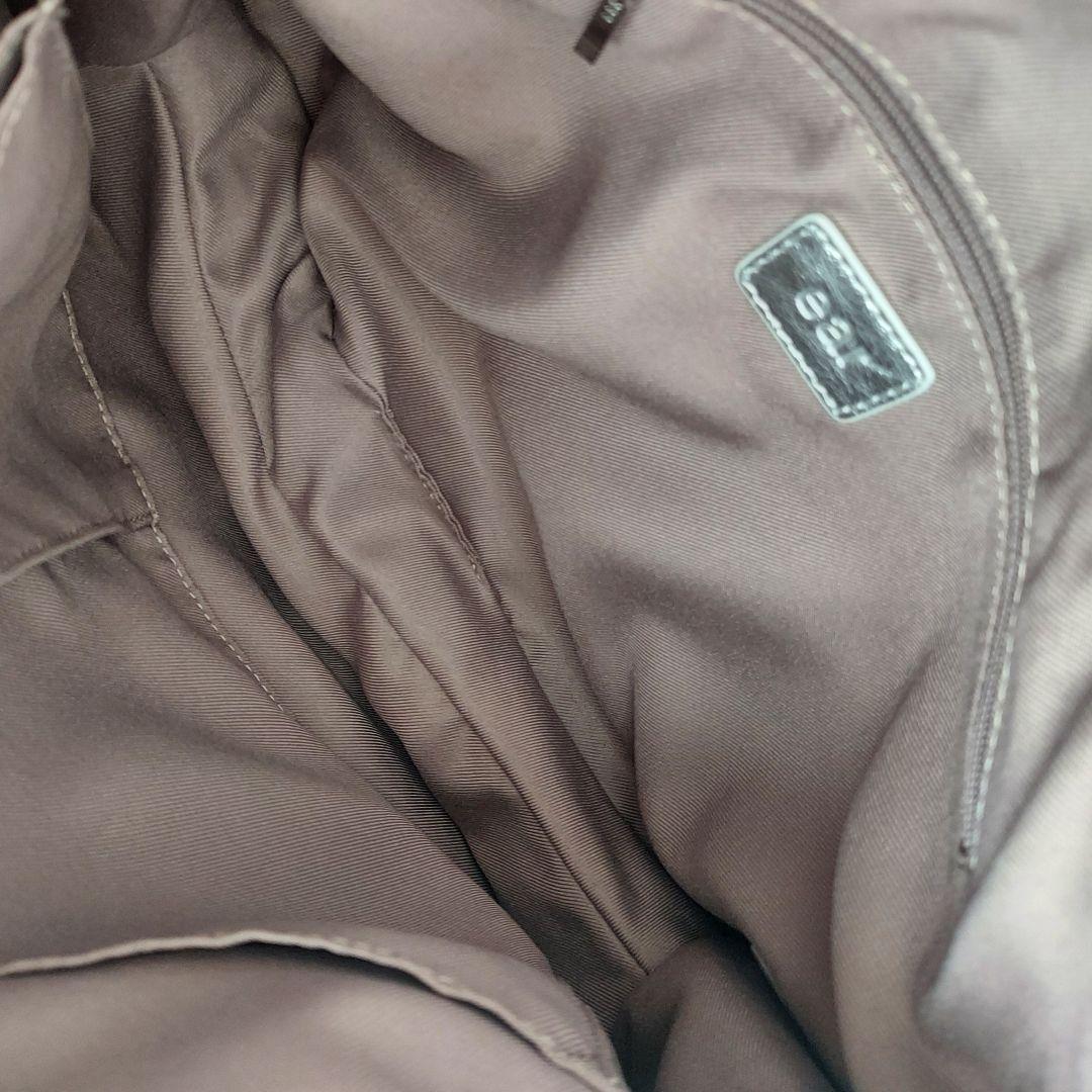 極美品✨ear PAPILLONNER　 スワローマチショルダー　本革 シルバー