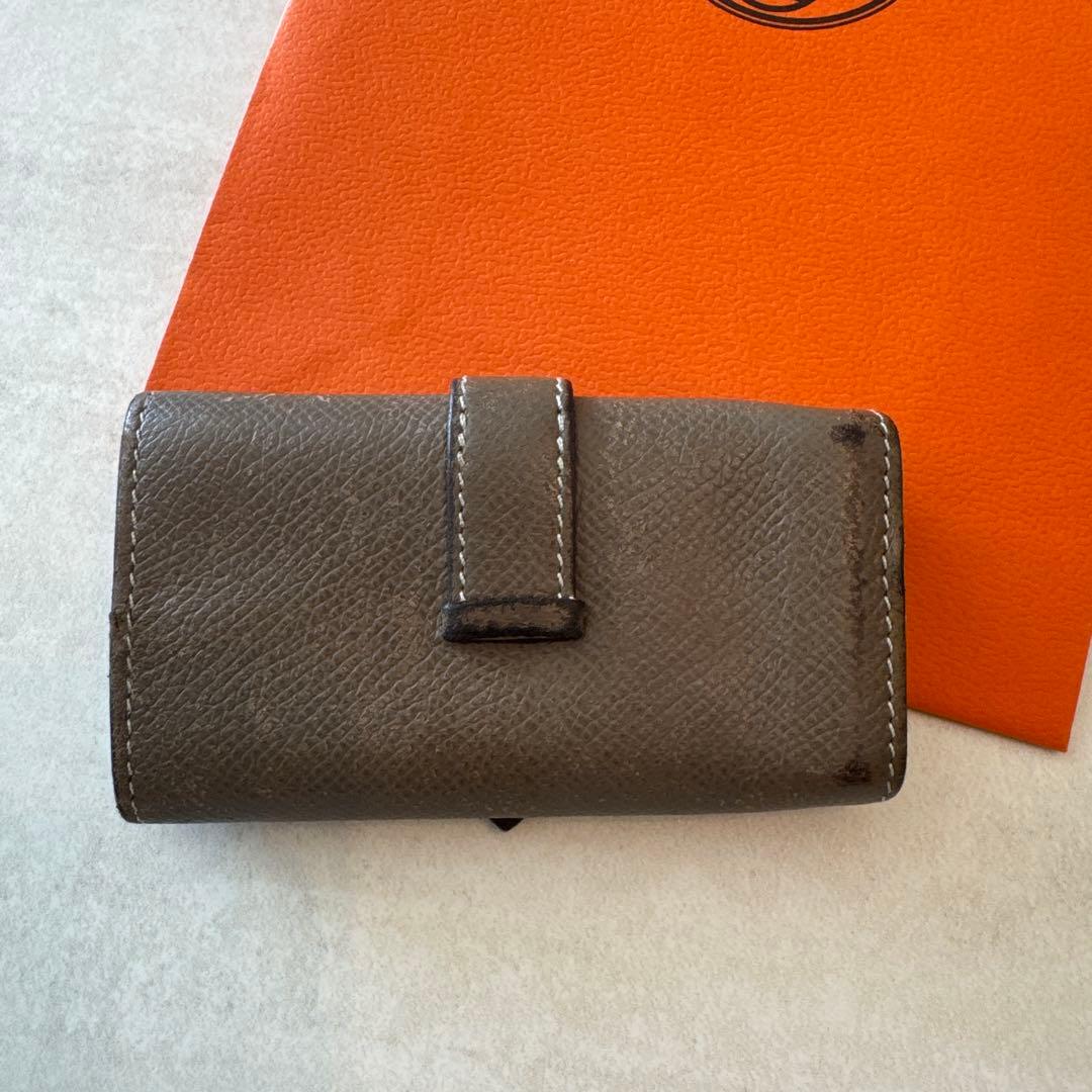 Hermès レザー キーケース