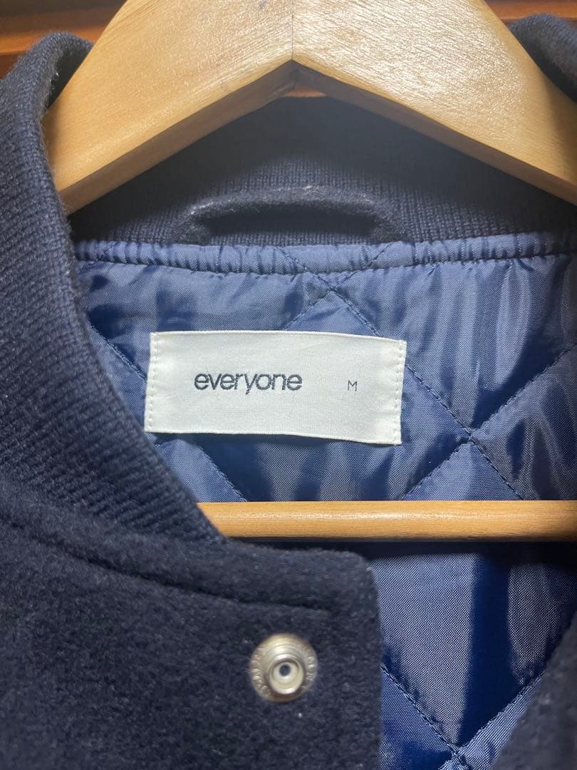 交渉可everyone x j.3000varsity jacket 24AW