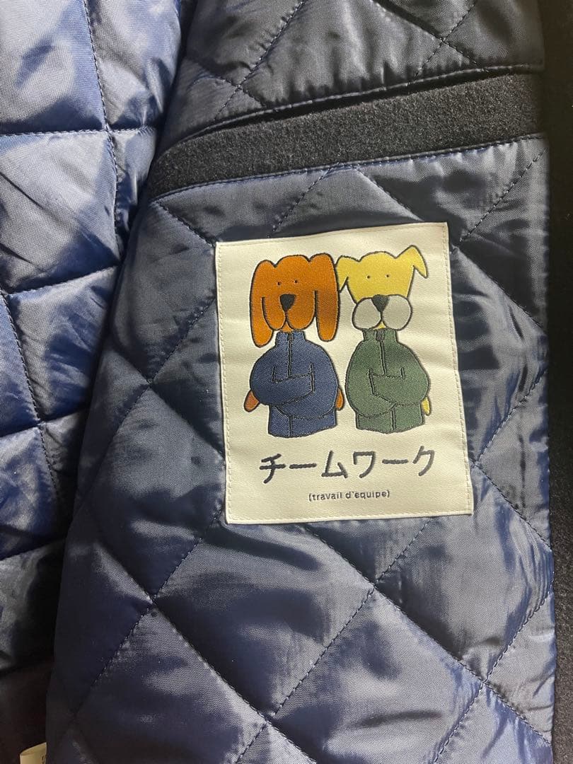 交渉可everyone x j.3000varsity jacket 24AW