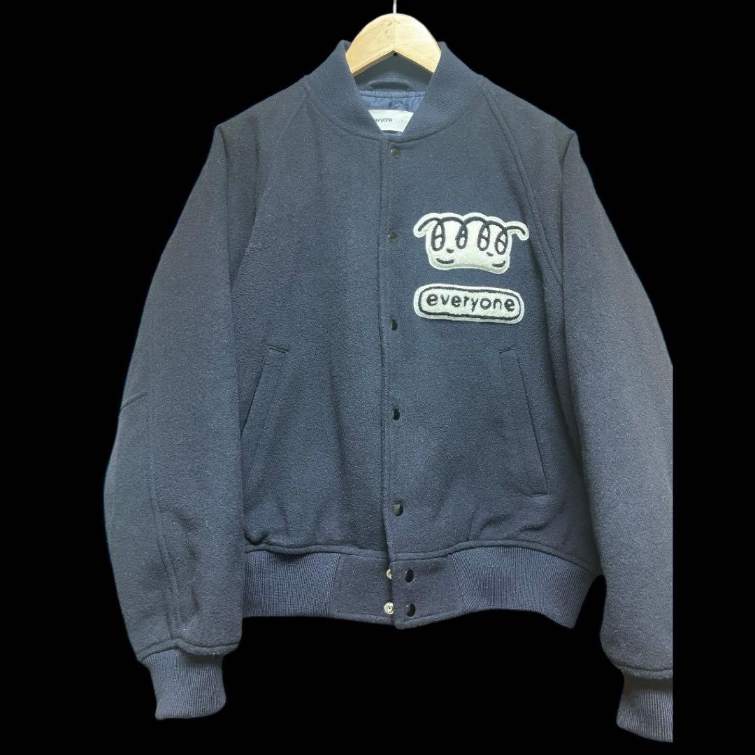 交渉可everyone x j.3000varsity jacket 24AW