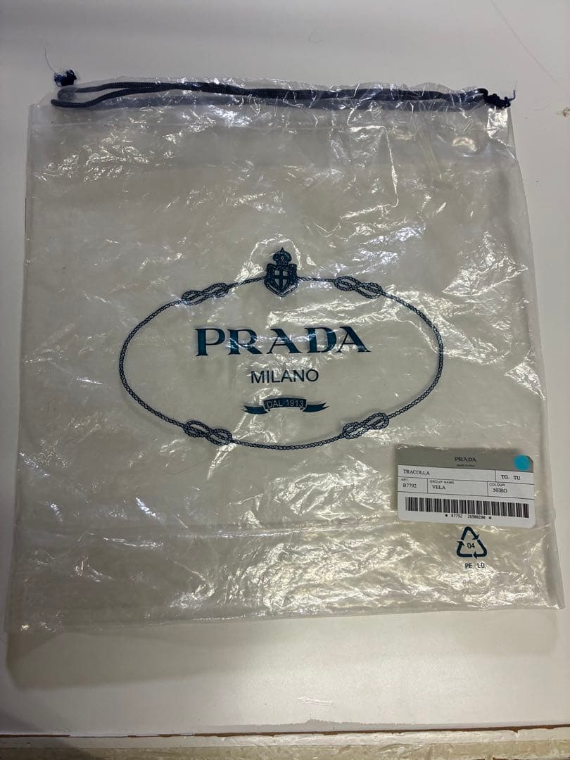 PRADA プラダ　ショルダーバッグ　黒　大小セット