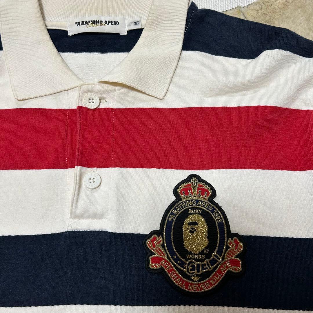 A BATHING APE アベイシングエイプ ラガーシャツ