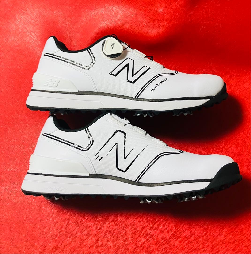 未使用　ニューバランスゴルフシューズ　25.5