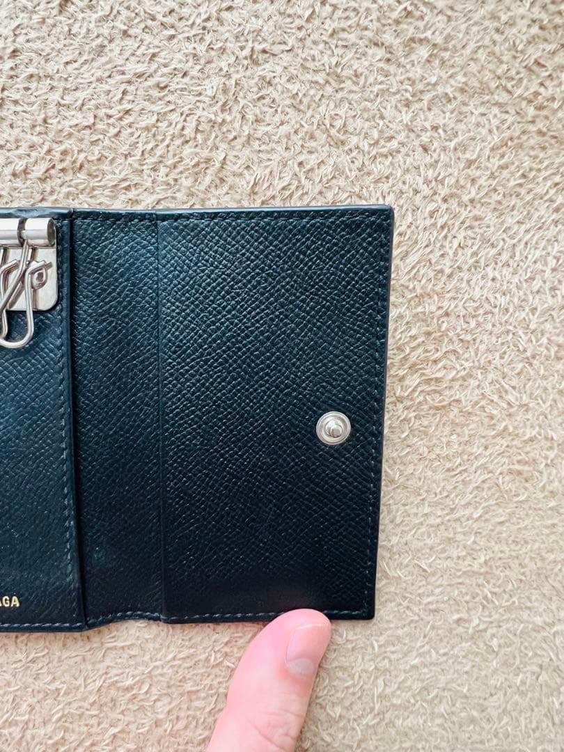 BALENCIAGA ブラック 三つ折り財布　キーケース　セット