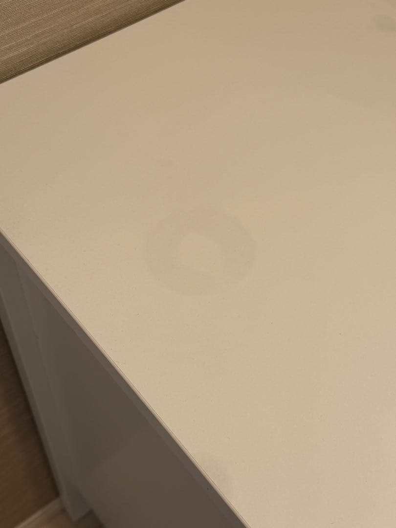 ホワイト 3段チェスト 引き出し式