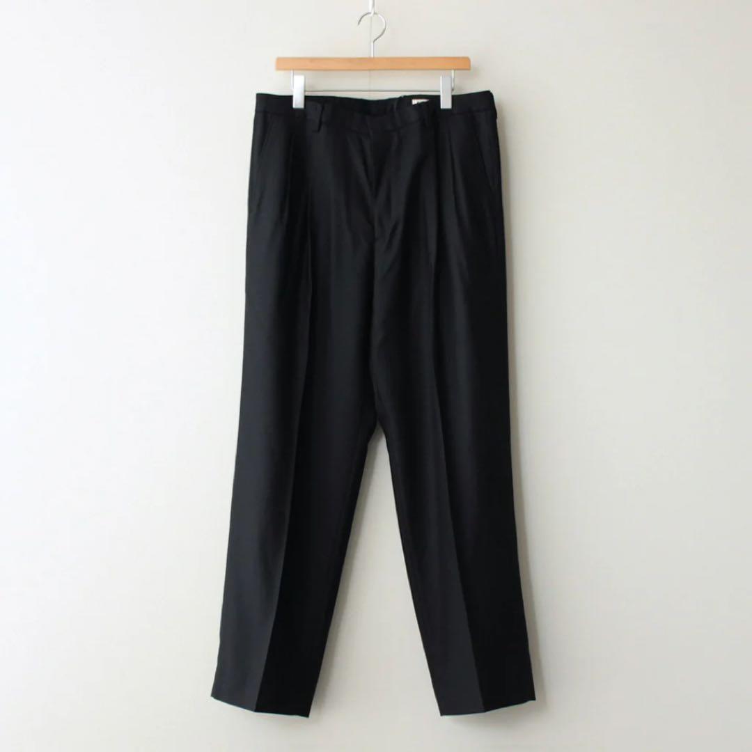 【24AW】 AURALEE SUPER LIGHT WOOL SLACKS